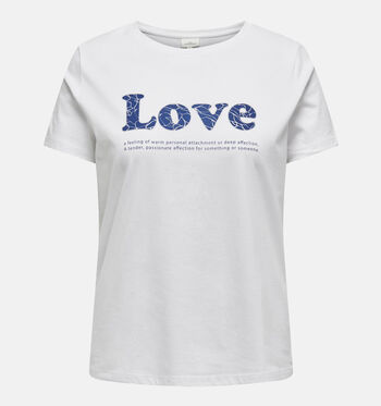 ONLY Carmakoma T-shirts Wit