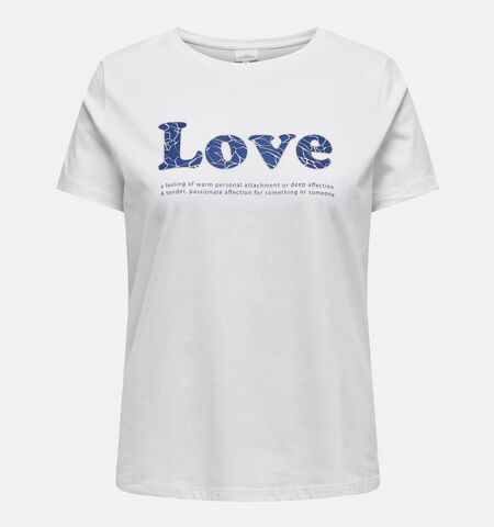 ONLY Carmakoma T-shirts Blanc