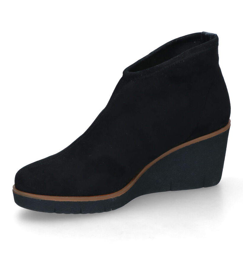 Hush Puppies Vivace Zwarte Enkellaarzen voor dames (330843)