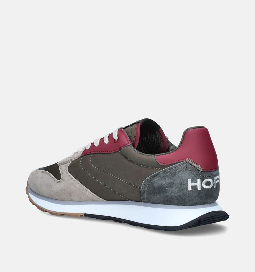 Hoff Track & Field Sardis Kaki Veterschoenen voor heren (356008) - geschikt voor steunzolen