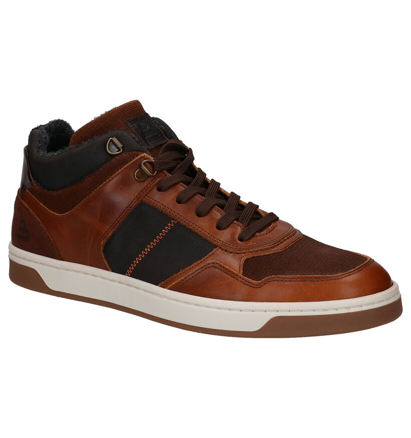 Bullboxer Bottines en Cognac en cuir (281831)