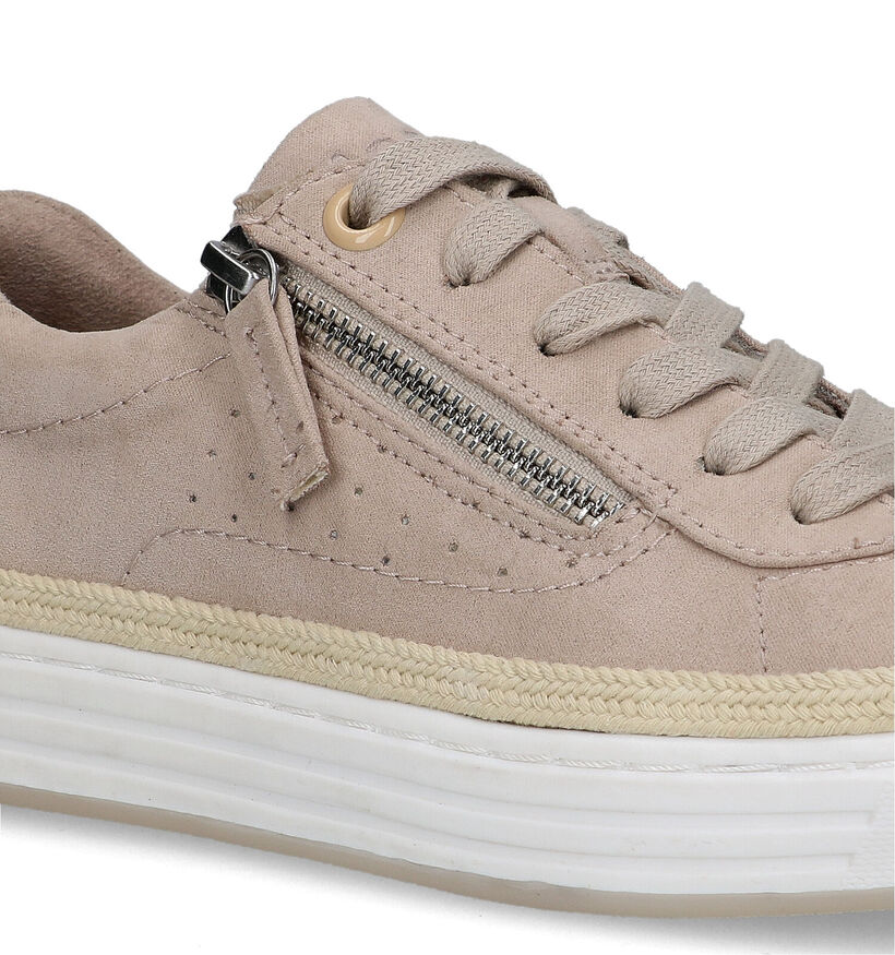 Jana Beige Sneakers voor dames (323006)