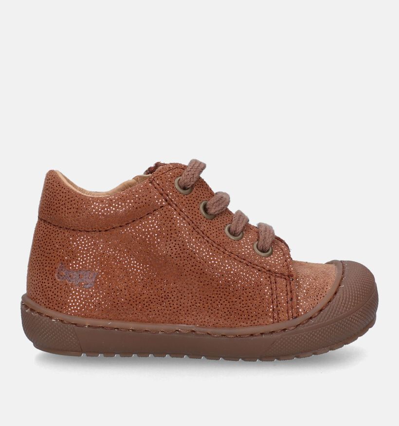 Bopy Josephine Chaussures pour bébé en Cognac pour filles (331874) - pour semelles orthopédiques