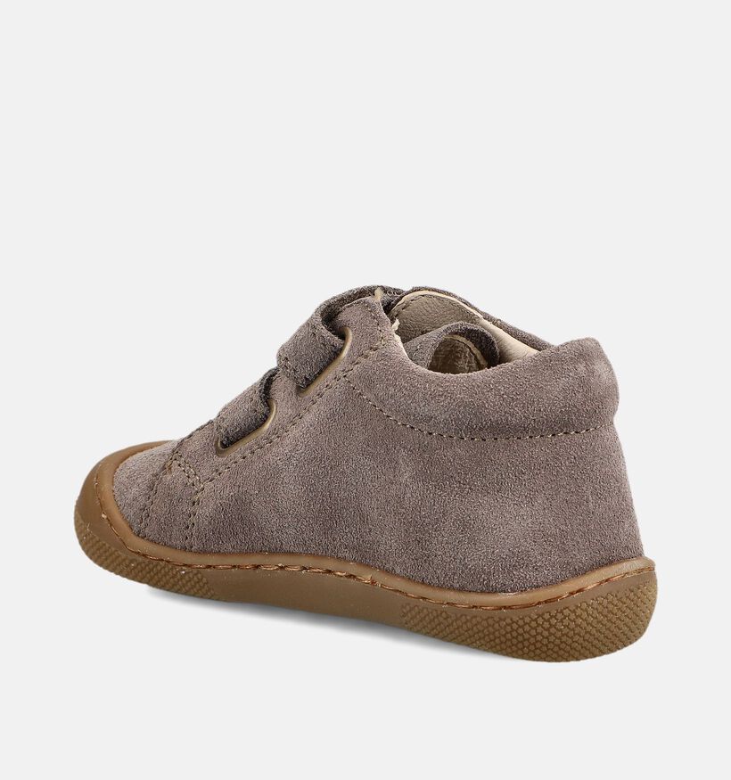 Naturino Barefoot Sabby VL Donkergrijze Babyschoenen voor jongens (380164) - geschikt voor steunzolen