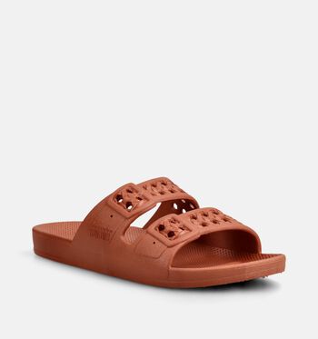Freedom Moses Nu-pieds Beige/Marron