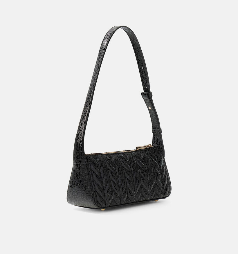 Guess Stacey Mini Sac &agrave; bandouli&egrave;re en Noir pour femmes (375912)