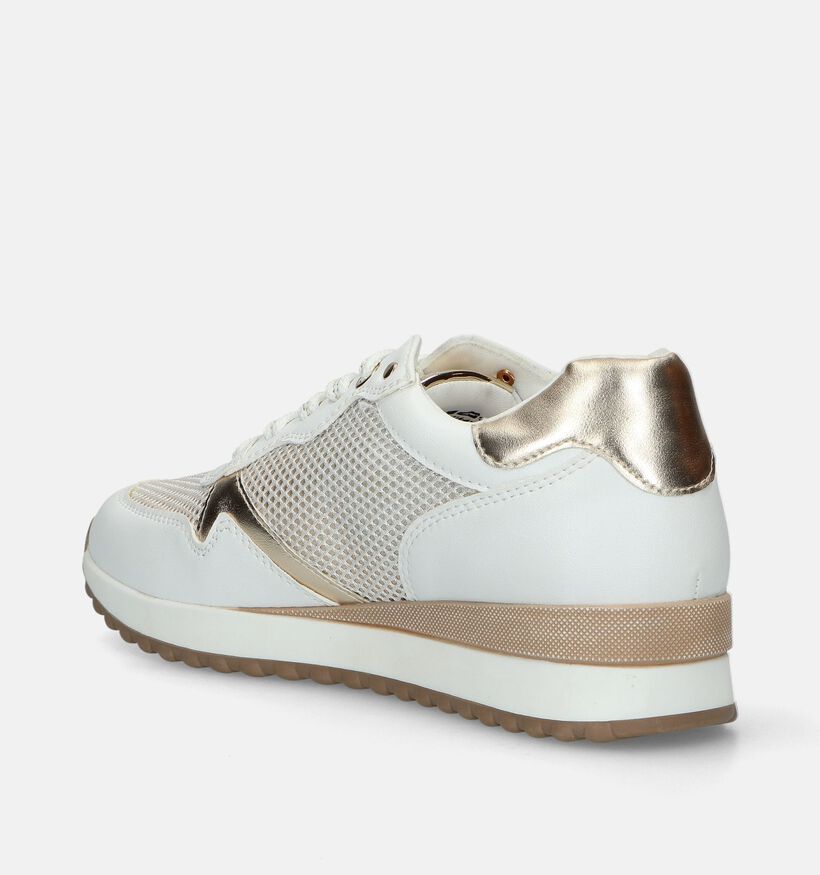 Marco Tozzi Witte Sneakers voor dames (335837) - geschikt voor steunzolen