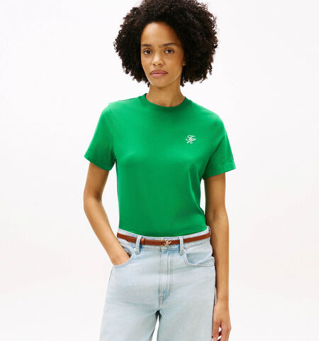 Tommy Hilfiger T-shirts Wit/Blauw/Rood/Groen