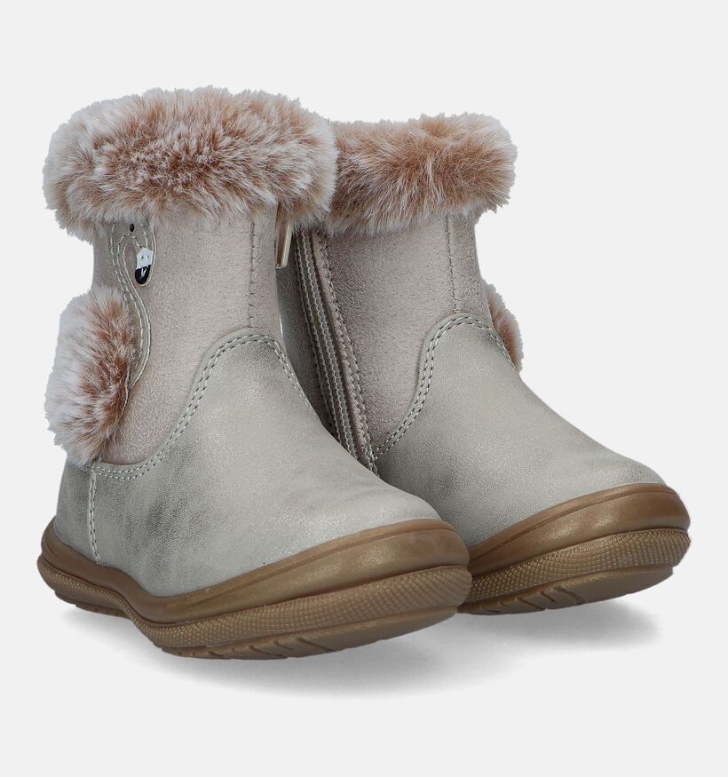 Milo & Mila Boots pour bébé en Beige pour filles (329488)