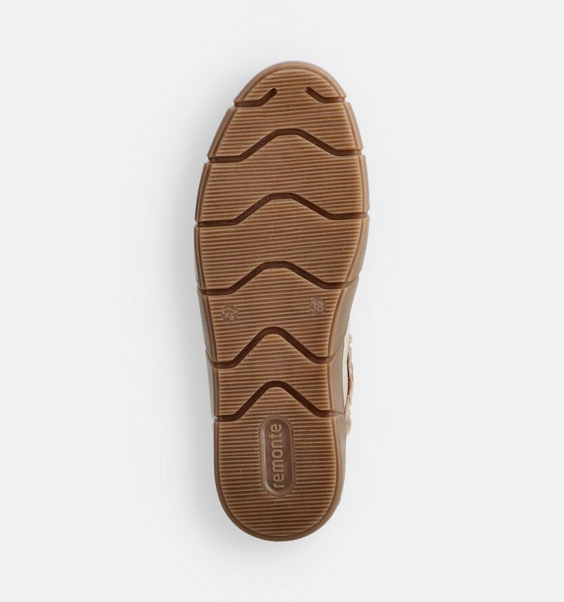 Remonte Baskets montantes en Beige pour femmes (363568) - pour semelles orthopédiques