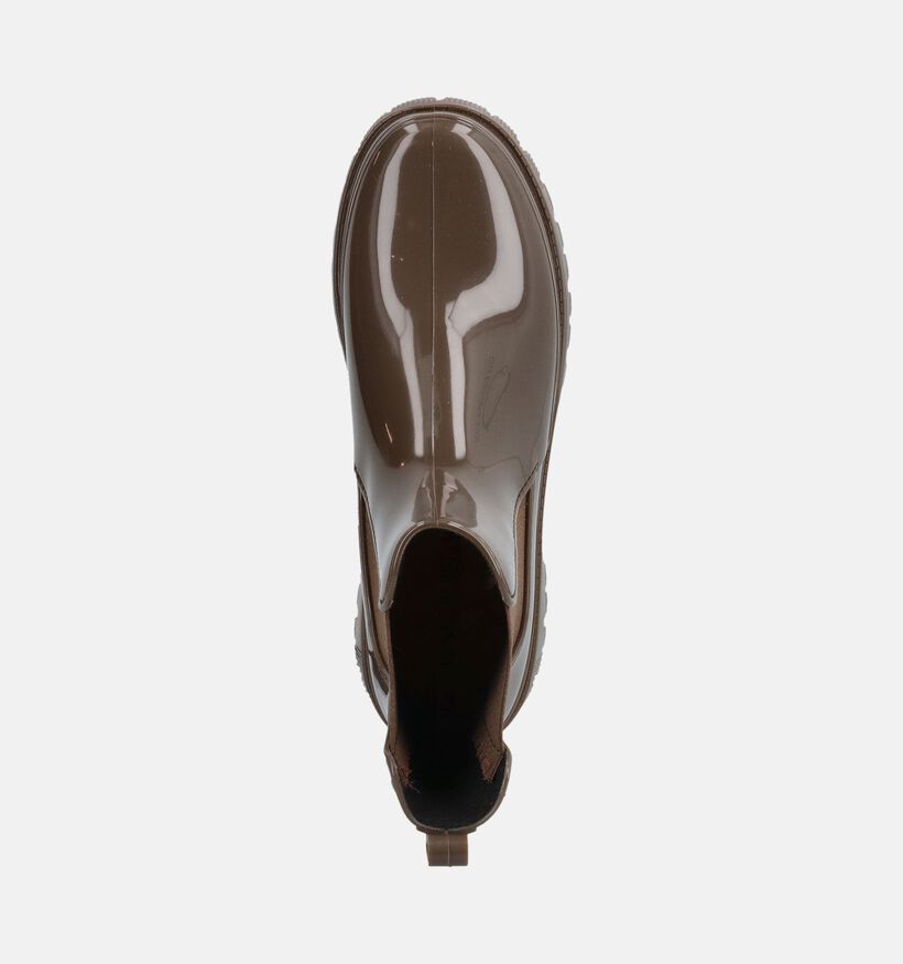 Lemon Jelly Peachy Bottines motardes en Brun pour femmes (381090) - pour semelles orthop&eacute;diques