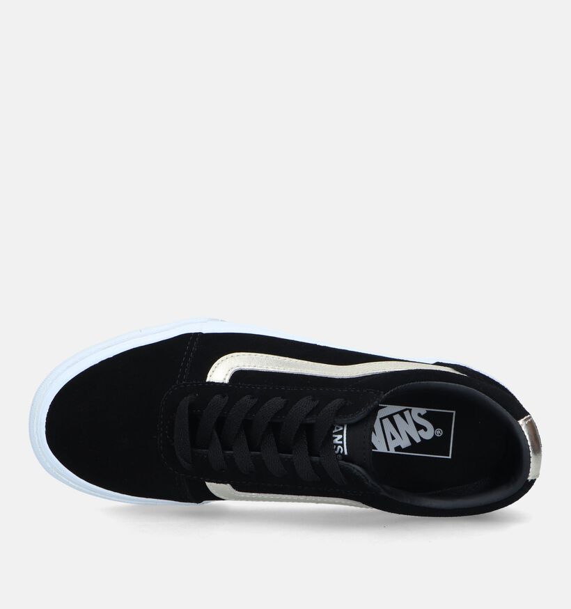 Vans Ward Zwarte Skate sneakers voor dames (327994)