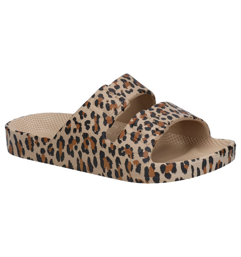 Freedom Moses Wildcat Sands Beige Slippers in kunststof (289633)