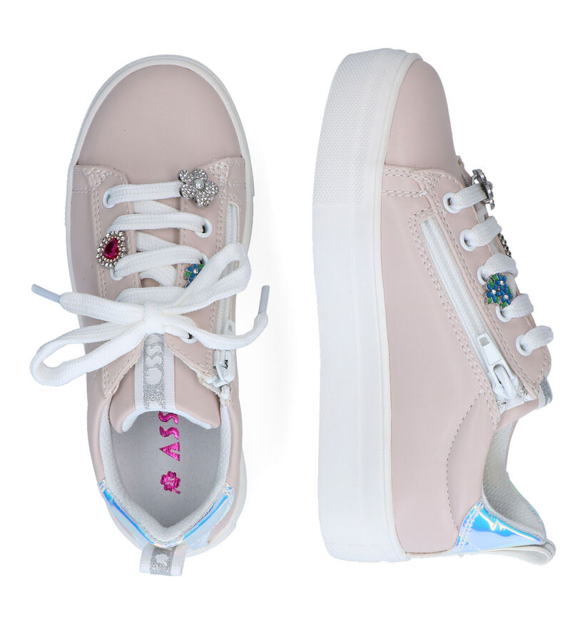 Asso Baskets basses en Rose clair pour filles (304985)