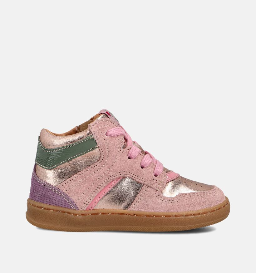 FR by Romagnoli Chaussures hautes en Rose pour filles (362375) - pour semelles orthopédiques