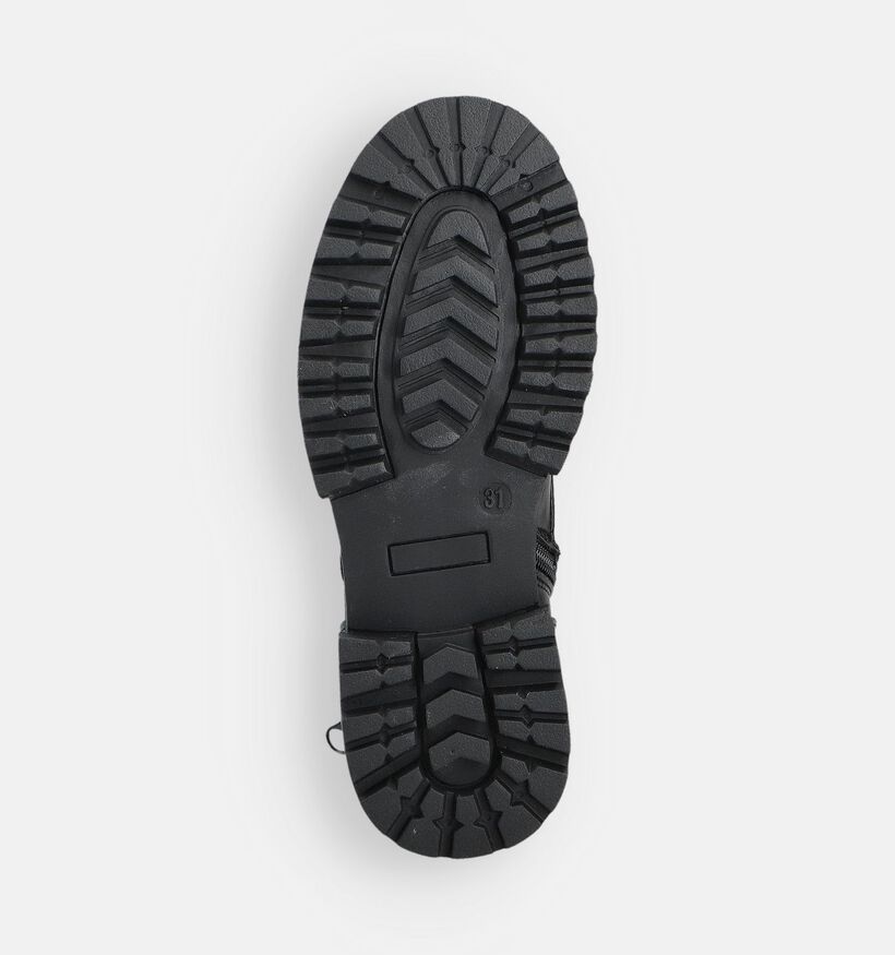 Milo & Mila Chaussures hautes en Noir pour filles (364123)