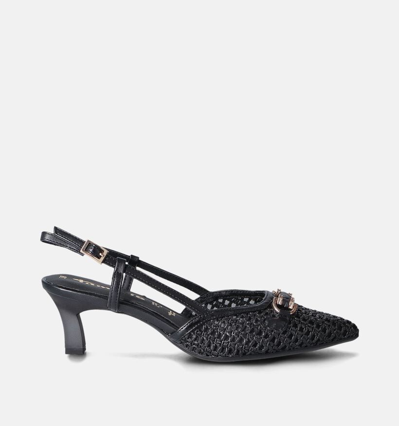 Tamaris Escarpins slingback en Noir pour femmes (354326)