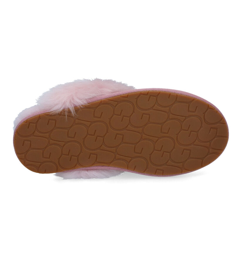 UGG Scuff Pantoufles en Rose pour femmes (313753)