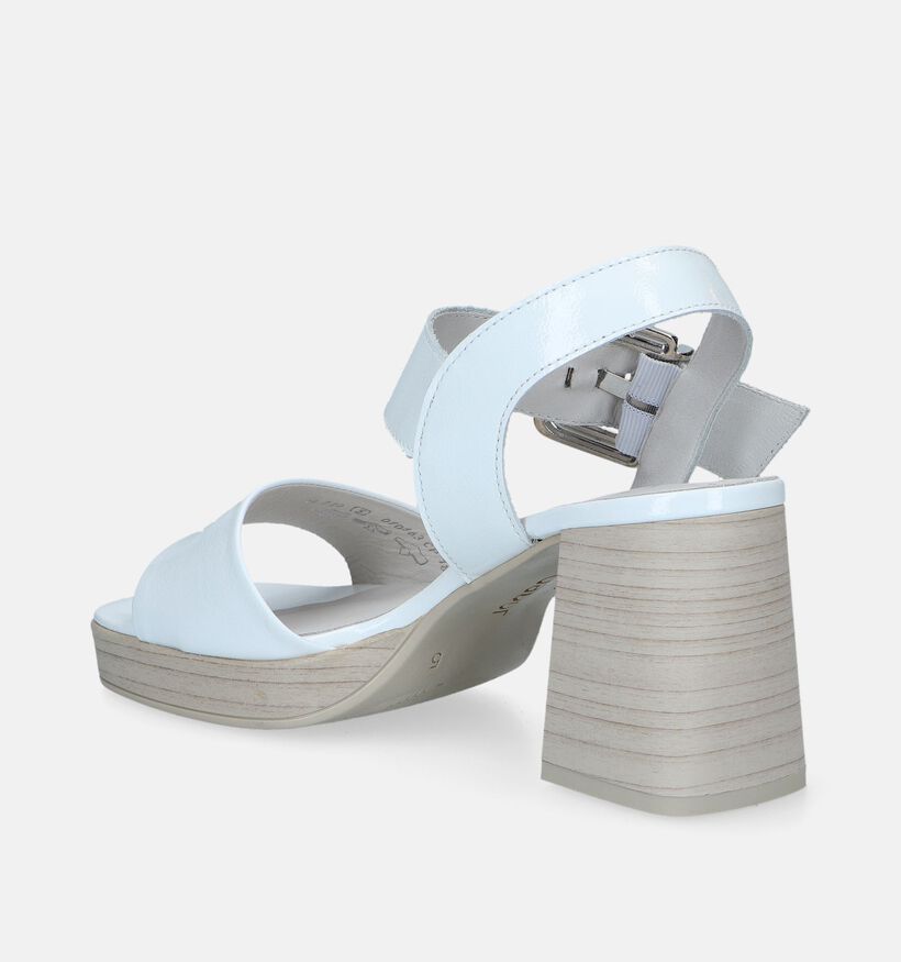 Gabor Best Fitting Witte Sandalen Met Blokhak voor dames (340730)