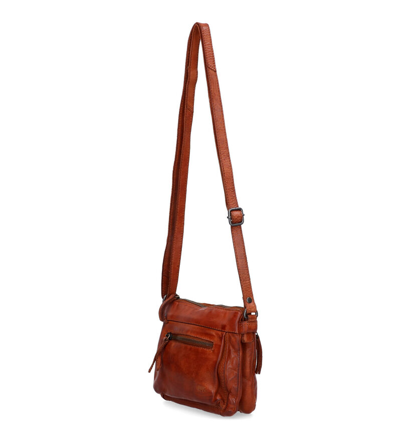 Bear Design Cognac Schoudertas in leer (329781)