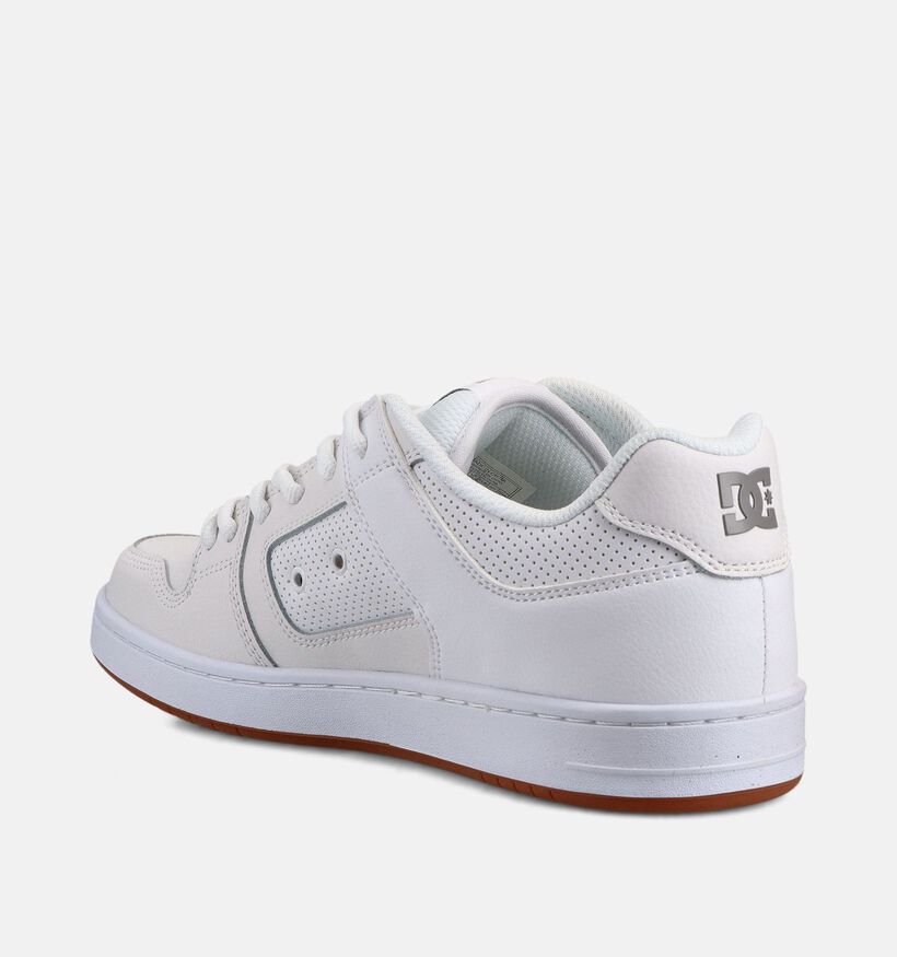 DC Shoes Manteca 4 Baskets basses en Blanc pour hommes (368741) - pour semelles orthop&eacute;diques