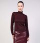 Mexx Feminine Bordeaux Coltrui voor dames (365616)