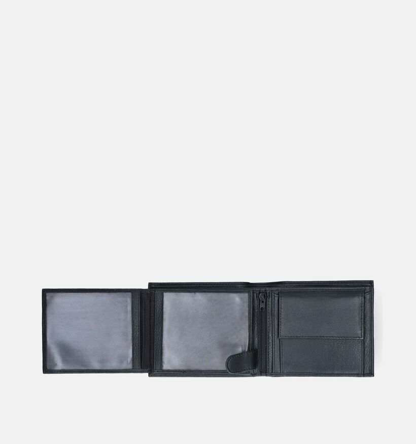 Euro-Leather Zwarte Portefeuille voor heren (365211)