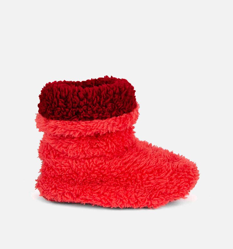 STONES and BONES Cozy Pantoufles en Rouge pour filles, garçons (345838)