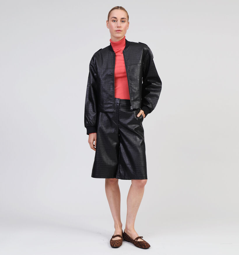 Vero Moda Wren Veste bomber en Noir pour femmes (354060)