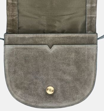 DSTRCT Schoudertassen Cognac/Groen