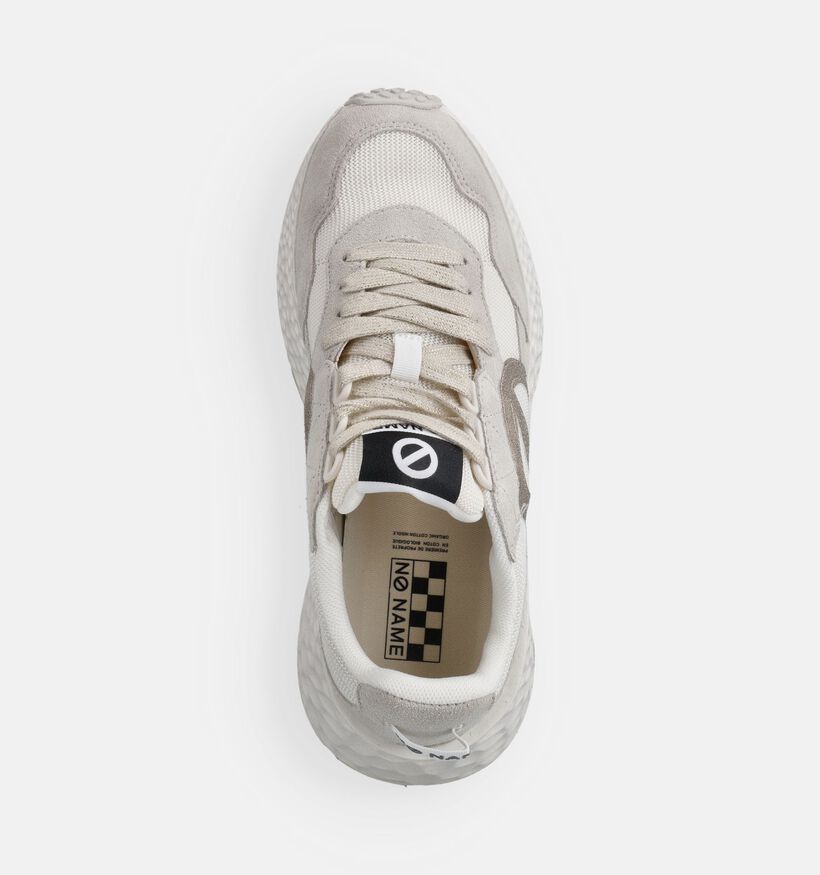 No Name Carter Jogger Ecru Sneakers voor dames (368699) - geschikt voor steunzolen