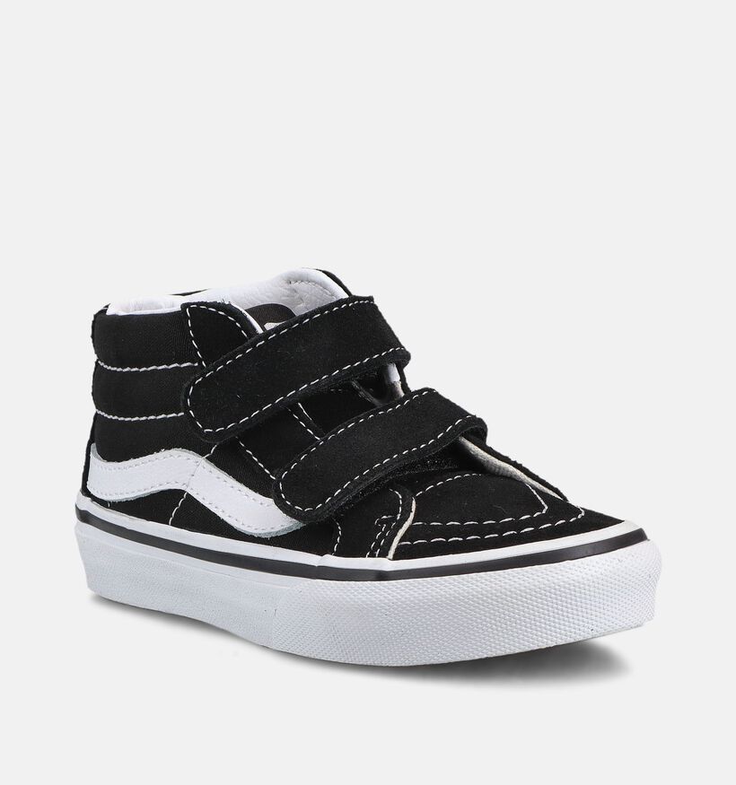 Vans Sk8 Mid Reissue Zwarte Sneakers voor jongens, meisjes (369000)