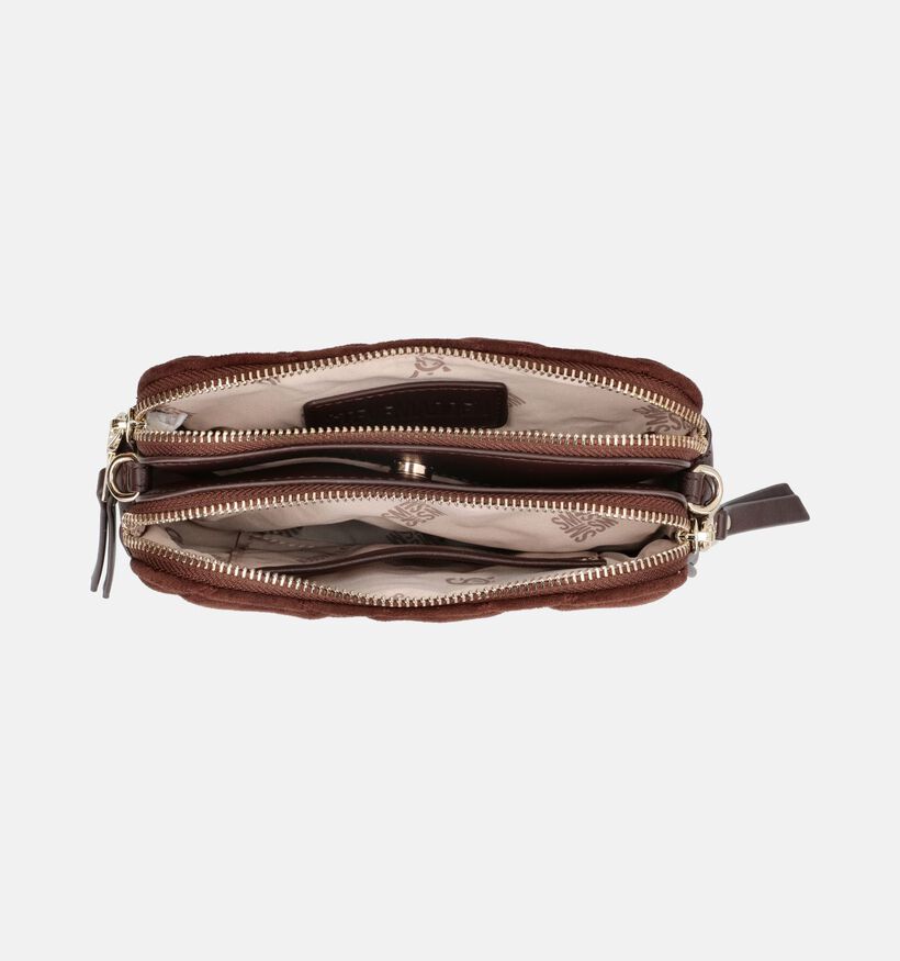 Steve Madden Bmarvis Donkerbruine Crossbodytas voor dames (379198)