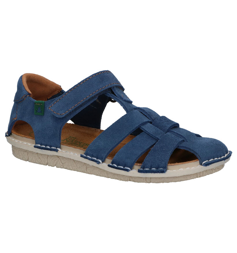 El Naturalista Terra Sandales en Bleu en nubuck (288640)