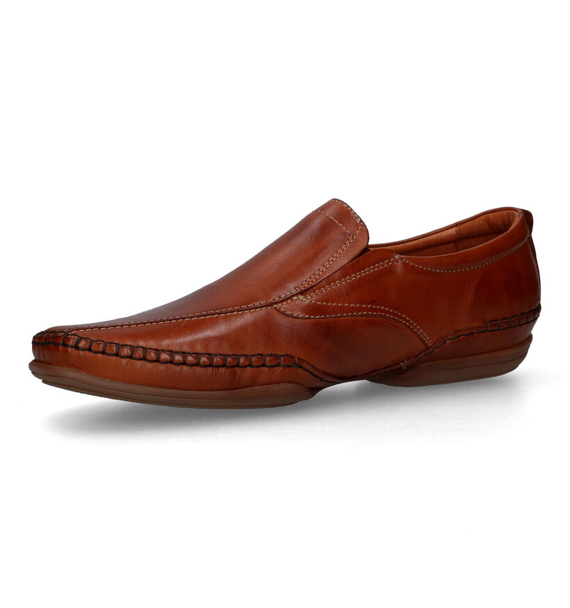 Pikolinos Puerto Rico Mocassins en Cognac pour hommes (340443) - pour semelles orthopédiques