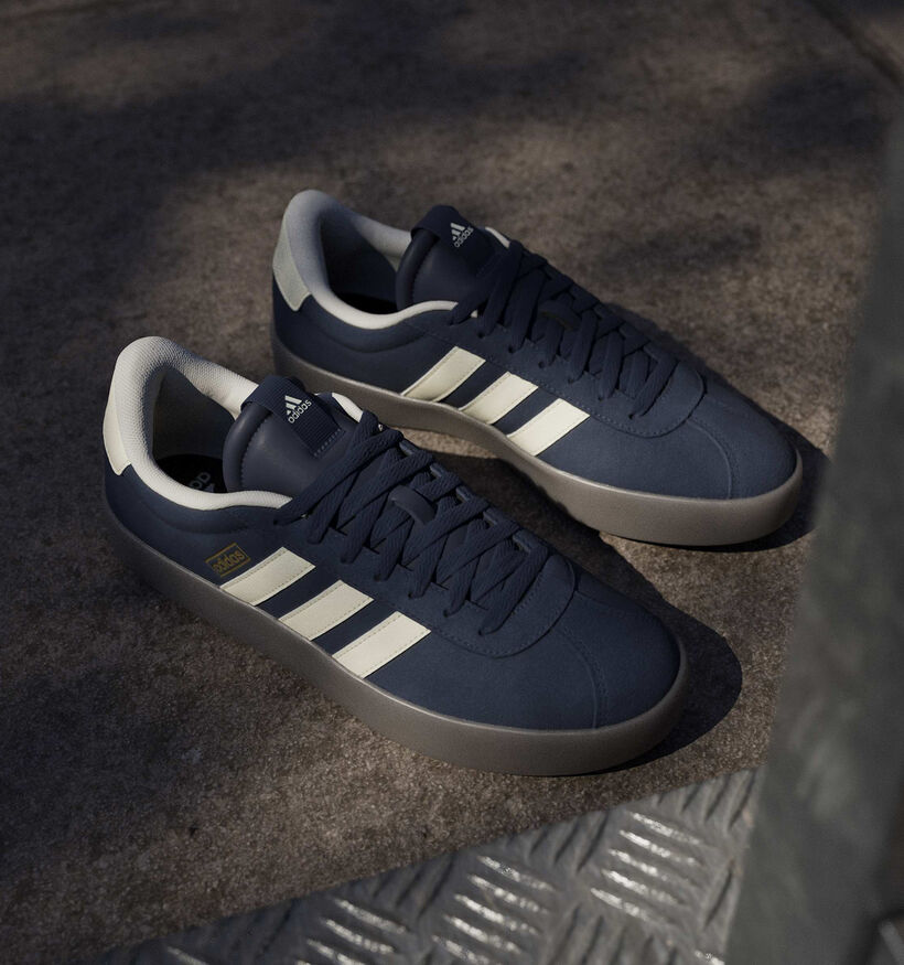 adidas VL Court 3.0 Donkerblauwe Sneakers voor heren (375507)
