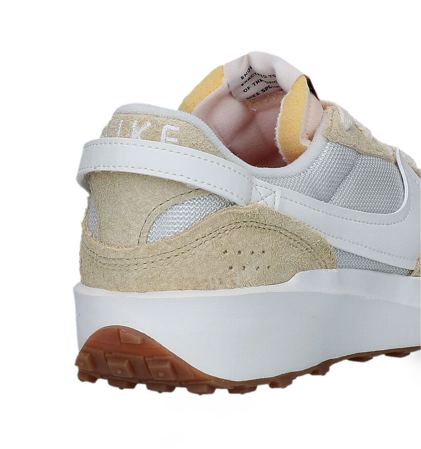 Nike Waffle Debut Beige Sneakers voor dames (324662)