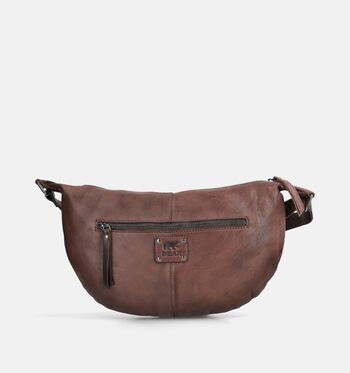 Bear Design Crossbody tassen Zwart/Cognac/Bruin/Blauw