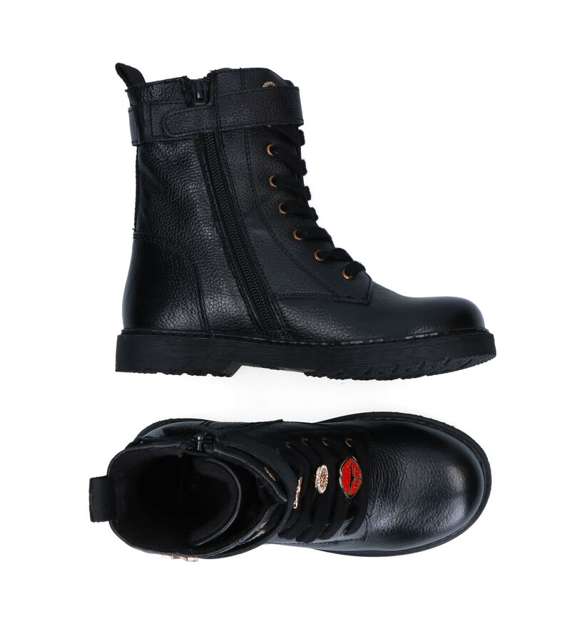 Mexx Haffia Bottines en Noir en cuir (296900)