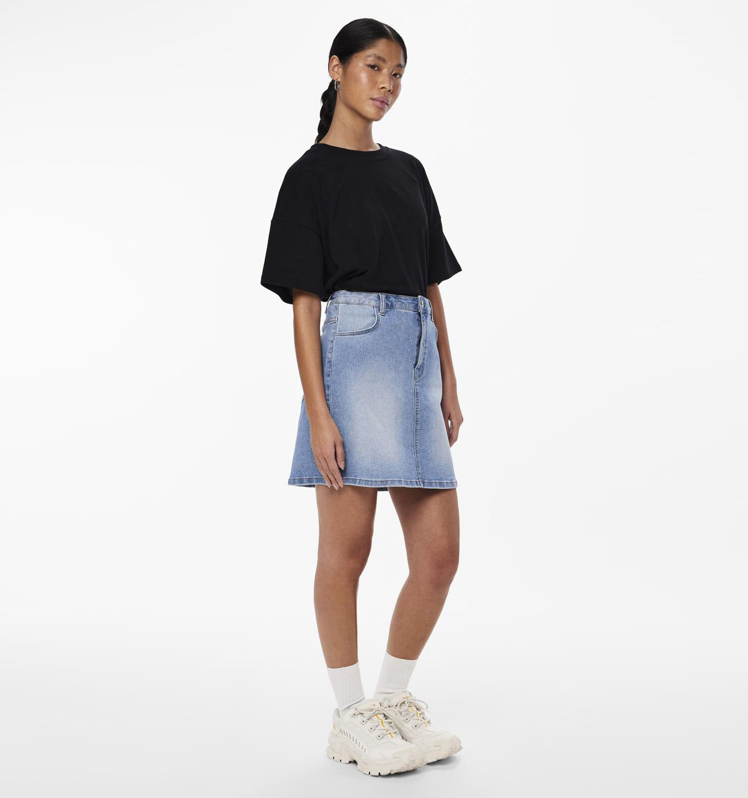 Pieces Peggy Jupe en jeans en Bleu Femmes Jupes en ligne sur TORFS.BE