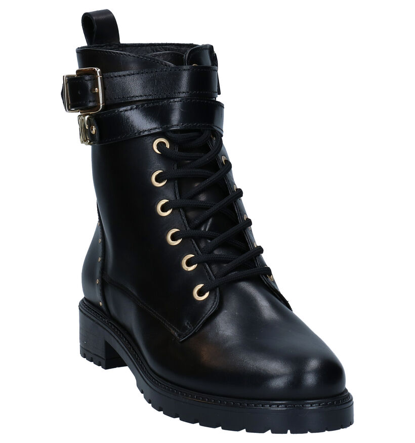Scapa Cognac Boots in leer (281227)