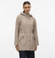 Vero Moda Malou Imperméable en Beige pour femmes (352205)