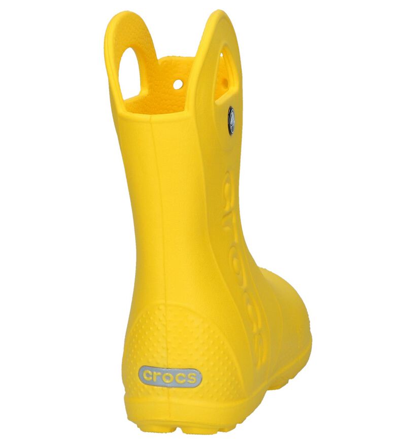 Crocs Bottes de pluie en Jaune en synthétique (224397)