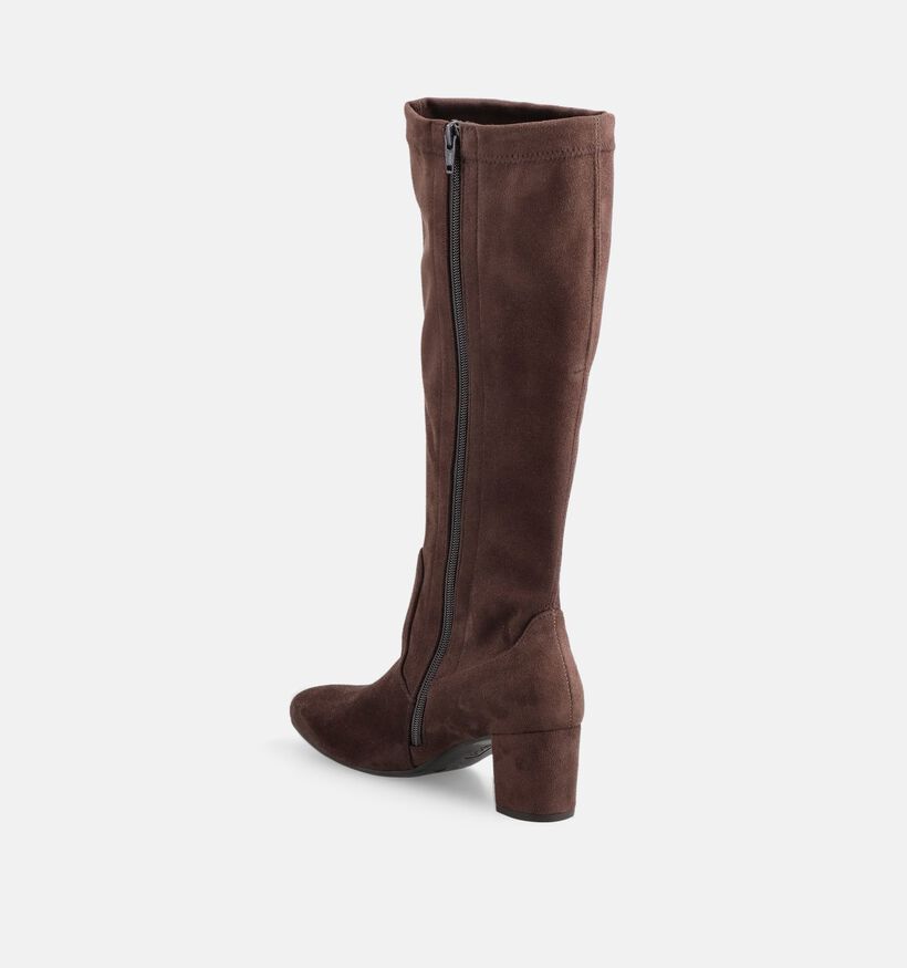 Gabor Comfort Bruine Lange Laarzen met Hak voor dames (380075)