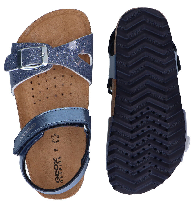 Geox Adriel Sandales en Or en simili cuir (286955)