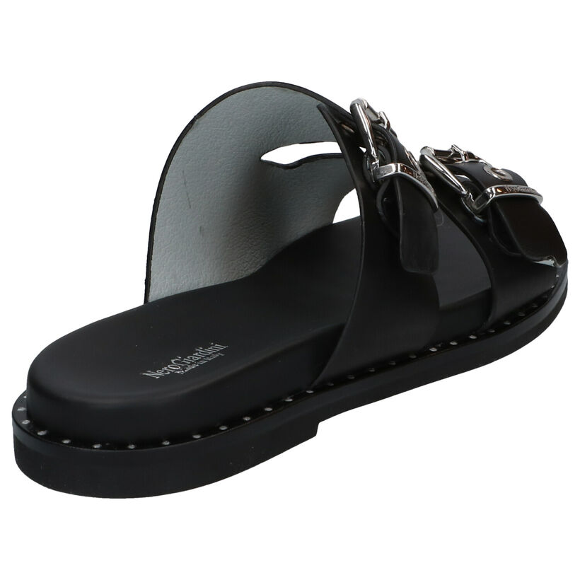 NeroGiardini Zwarte Slippers voor dames (290034)