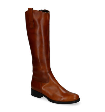 Bottes hautes cognac