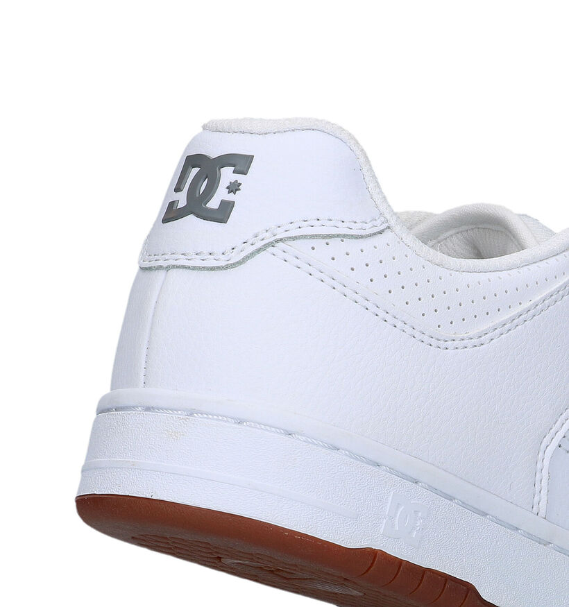DC Shoes Manteca 4 Baskets de skate en Blanc pour hommes (350820) - pour semelles orthopédiques