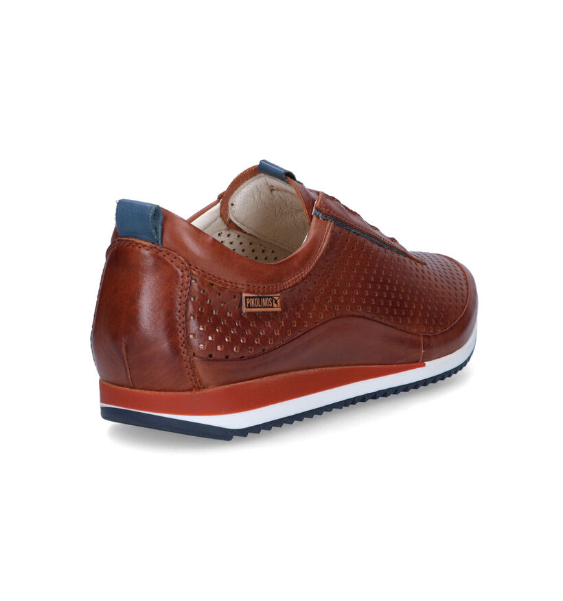 Pikolinos Liverpool Mocassins en Bleu pour hommes (355438) - pour semelles orthopédiques