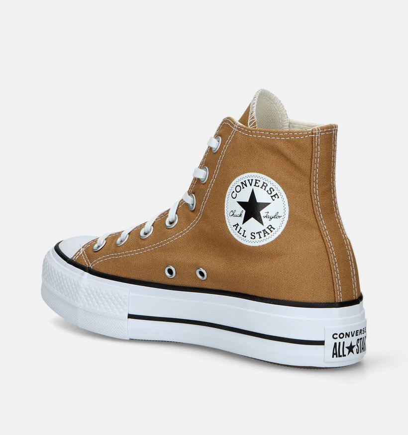 Converse CT All Star Lift Baskets en Cognac pour femmes (335161)